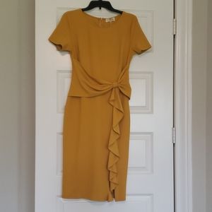Yellow Rouched Dress - Brand New with tags!